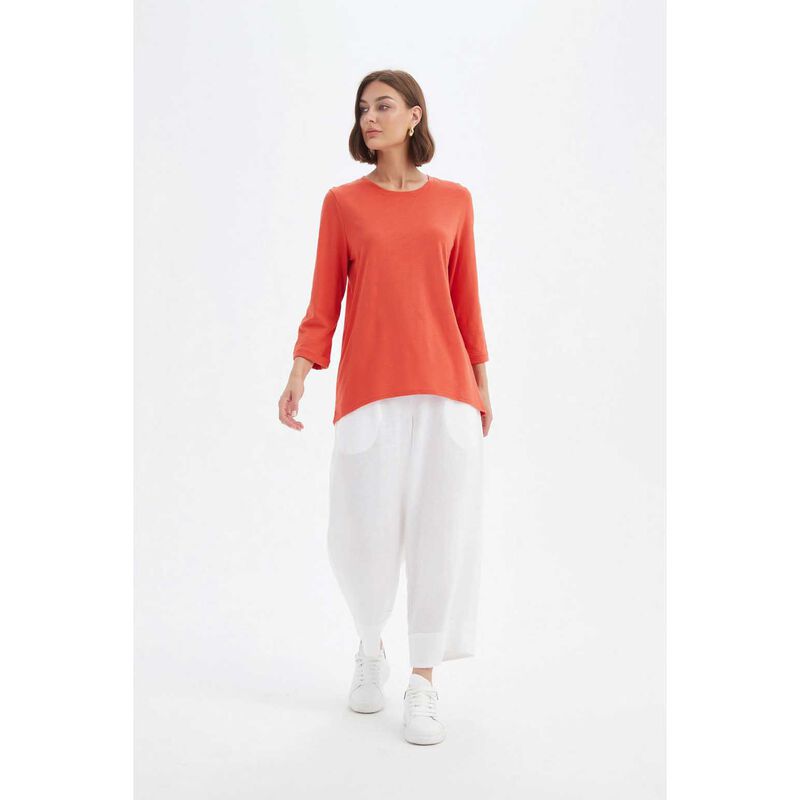 TIRELLI V Insert 3/4 Sleeve Tee image number 2